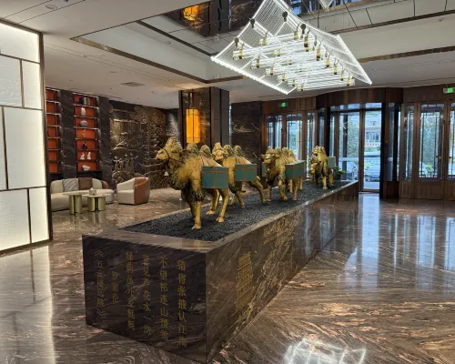 Jinjiang FONTOO Hotel (Zhangye High-Speed West Railway Station District Government) الأماكن العامة Photos