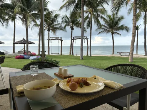 Khách sạn Dhawa Hồ Tràm Ăn uống Photos