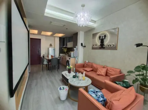 Beijing Jialai hotel apartment (Galaxy SOHO Chaoyangmen subway station) Öffentliche Flächen Photos