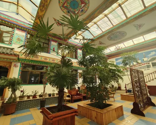 Zongqu Tibetan Inn Öffentliche Flächen Photos