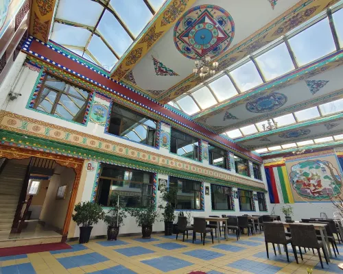 Zongqu Tibetan Inn Öffentliche Flächen Photos