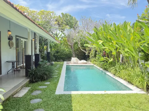 Special Nyepi Offer! Jungle Amaranth Villa Canggu – Exclusive 3BR Retreat with Pool الترفيه والتسلية Photos