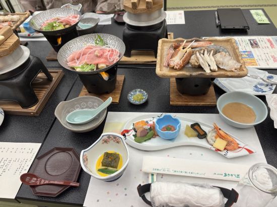 城崎温泉　あさぎり荘～露天風呂付大浴場と板長考案の料理が好評 クーポン