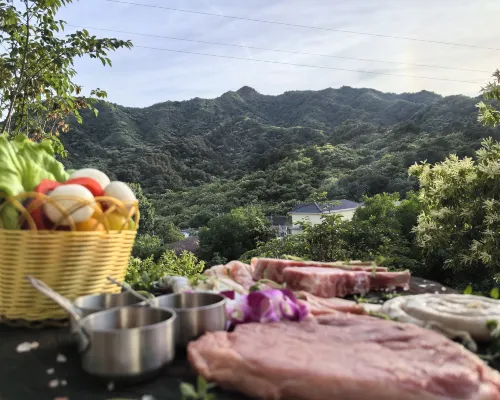 Qiran·Rustic Rutal Resort Villa (Mutianyu Great Wall Branch) Ăn uống Photos