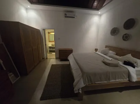 Special Nyepi Offer! Jungle Amaranth Villa Canggu – Exclusive 3BR Retreat with Pool الغرف Photos