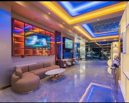 Dequan Luxury Hotel (Chaoyang Railway Station Shilipu Subway Station Branch) Öffentliche Flächen Photos
