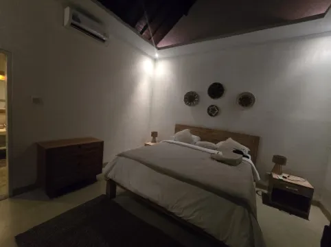 Special Nyepi Offer! Jungle Amaranth Villa Canggu – Exclusive 3BR Retreat with Pool الغرف Photos