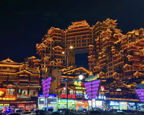 Zhangjiajie  Seventy-Two Wonders Tower Mercure Hotel بالقرب من الفندق Photos