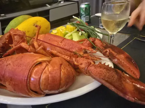 H Seaview Baorong Holiday Apartment Питание Photos