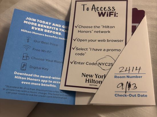 紐約市中心希爾頓酒店優惠