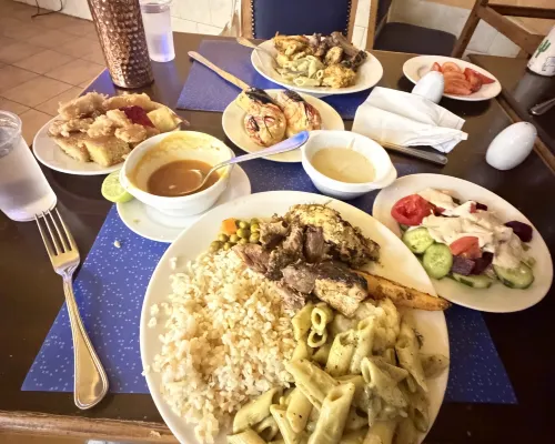 فندق ومنتجع بالميرا بيتش العين السخنة تناول الطعام Photos