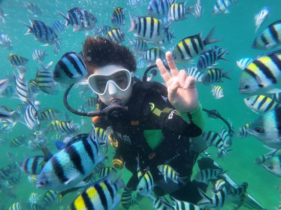 三亞蜈支洲島珊瑚酒店木屋優惠