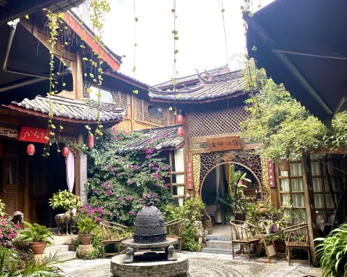 Lijiang Jinli Chinese Courtyard Inn الأماكن العامة Photos