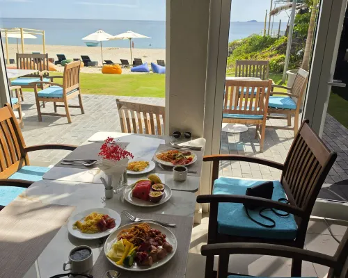 Ally Beach Boutique Hotel Hoian Питание Photos