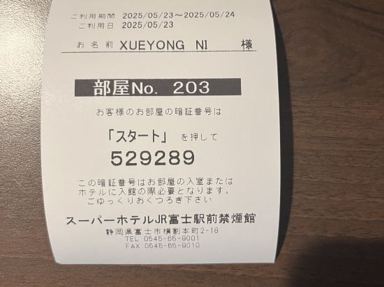 スーパーホテルＪＲ富士駅前禁煙館 クーポン