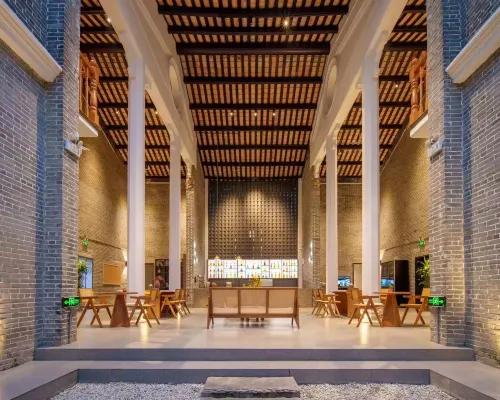 Liyuan Daoxiang Diaolou Boutique Cultural Homestay (Chikan Ancient Town Scenic Area Branch) الأماكن العامة Photos