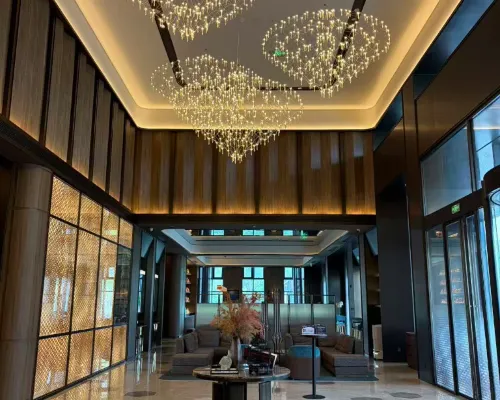 Beijing Houshayu New International Exhibition Center Crystal Orange Hotel Area Publik Photos