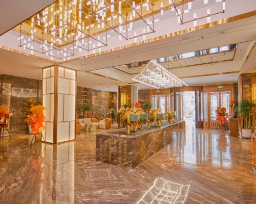 Jinjiang FONTOO Hotel (Zhangye High-Speed West Railway Station District Government) الأماكن العامة Photos