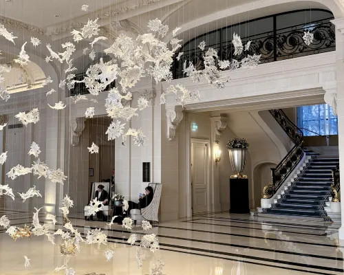 The Peninsula Paris Espaces publics Photos