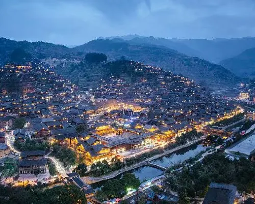 Xijiang Yunting Light Luxury Panoramic Beauty Su (Observation Deck) Near Hotel Photos