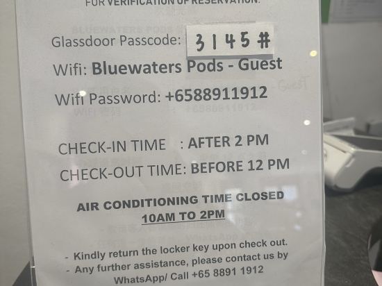 藍水膠囊旅館-武吉士優惠