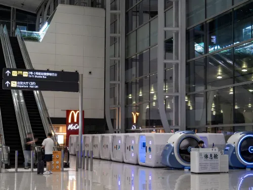 Guangzhou Baiyun Airport T2 Terminal Shimian Rest Cabin Homestay Nära hotellet Photos