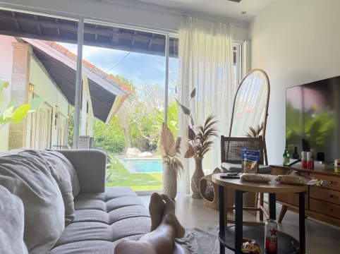 Special Nyepi Offer! Jungle Amaranth Villa Canggu – Exclusive 3BR Retreat with Pool الأماكن العامة Photos