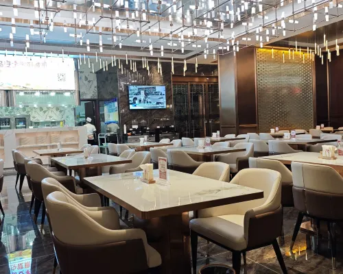 Jinjiang FONTOO Hotel (Zhangye High-Speed West Railway Station District Government) تناول الطعام Photos