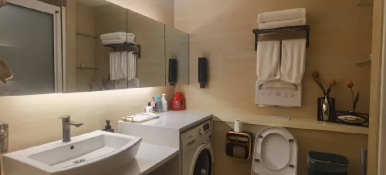 Beijing Jialai hotel apartment (Galaxy SOHO Chaoyangmen subway station) Zimmer Photos