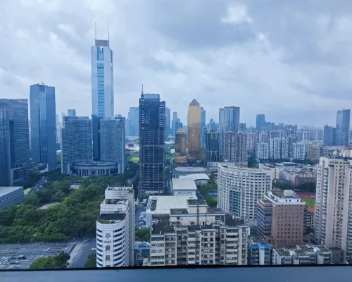 YiBo Hotel Apartment (Guangzhou East Railway Station Tianhe Sports Center Branch)) بالقرب من الفندق Photos