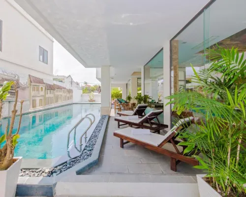 Ally Beach Boutique Hotel Hoian Здоровье и отдых Photos
