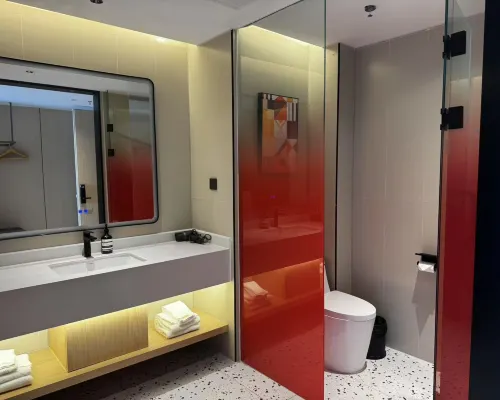 Elong ME Hotel (Zhuhai North Railway Station Changyuan Science and Technology Park) Zimmer Photos