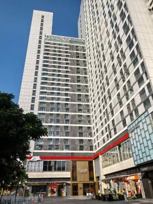 Guangzhou South Railway Station Poltton International Apartment (Panyu Chimelong) Экстерьер Photos