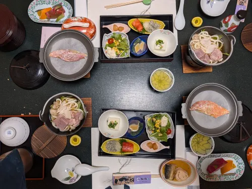 鬼怒川温泉 花の宿 松や 食事 Photos