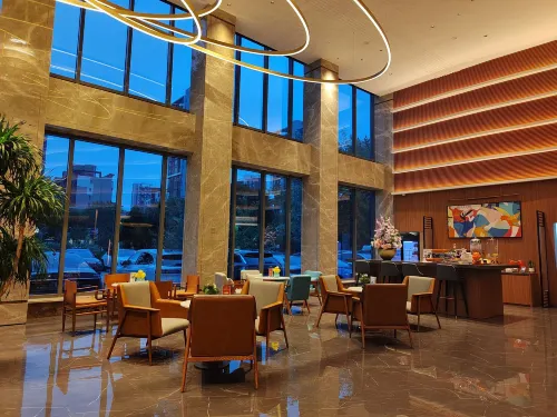 Xiyue Hotel (Tianjin Development Zone Service Outsourcing Park) Питание Photos