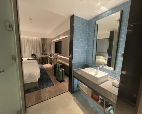 Echarm Hotel (WuZhou QinLouChen WangCheng Plaza) الغرف Photos