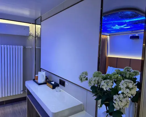 Dequan Luxury Hotel (Chaoyang Railway Station Shilipu Subway Station Branch) Zimmer Photos