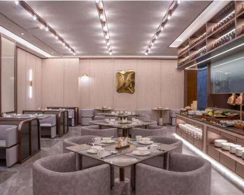 Beijing Houshayu New International Exhibition Center Crystal Orange Hotel Makanan Photos
