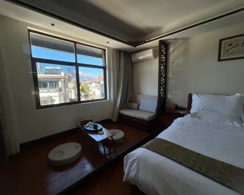 Zuixi  Mountain ViewTea and Coffee Courtyard Villa with Sunlight on the Snow Mountains Номера Photos