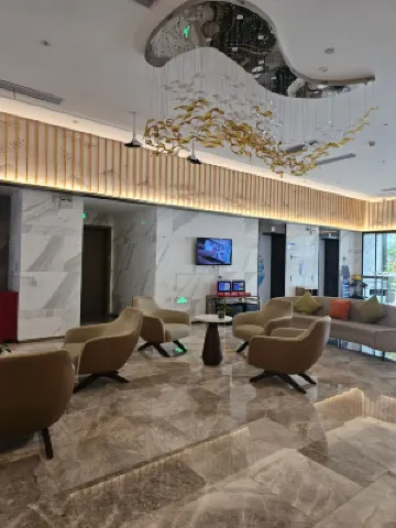 Hangzhou Lishe Hotel (Hangzhou East Railway Station) Öffentliche Flächen Photos