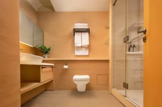 Beijing Jialai hotel apartment (Galaxy SOHO Chaoyangmen subway station) Zimmer Photos