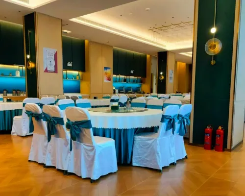 Heyue Hotel تناول الطعام Photos