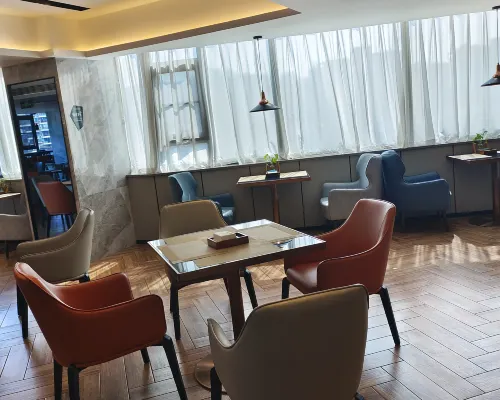 Echarm Hotel (WuZhou QinLouChen WangCheng Plaza) تناول الطعام Photos