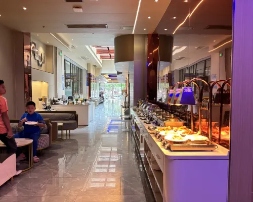 Dequan Luxury Hotel (Chaoyang Railway Station Shilipu Subway Station Branch) Mahlzeiten Photos