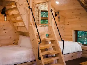 Treehouse #2 by Amish Country Lodging