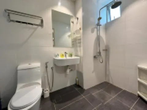 Aesthetic Home Twin Galaxy -2BR- Free Shuttle Bus by Cowidea