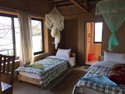 エコノミーダブルルーム アナプナ エコ ビレッジの写真