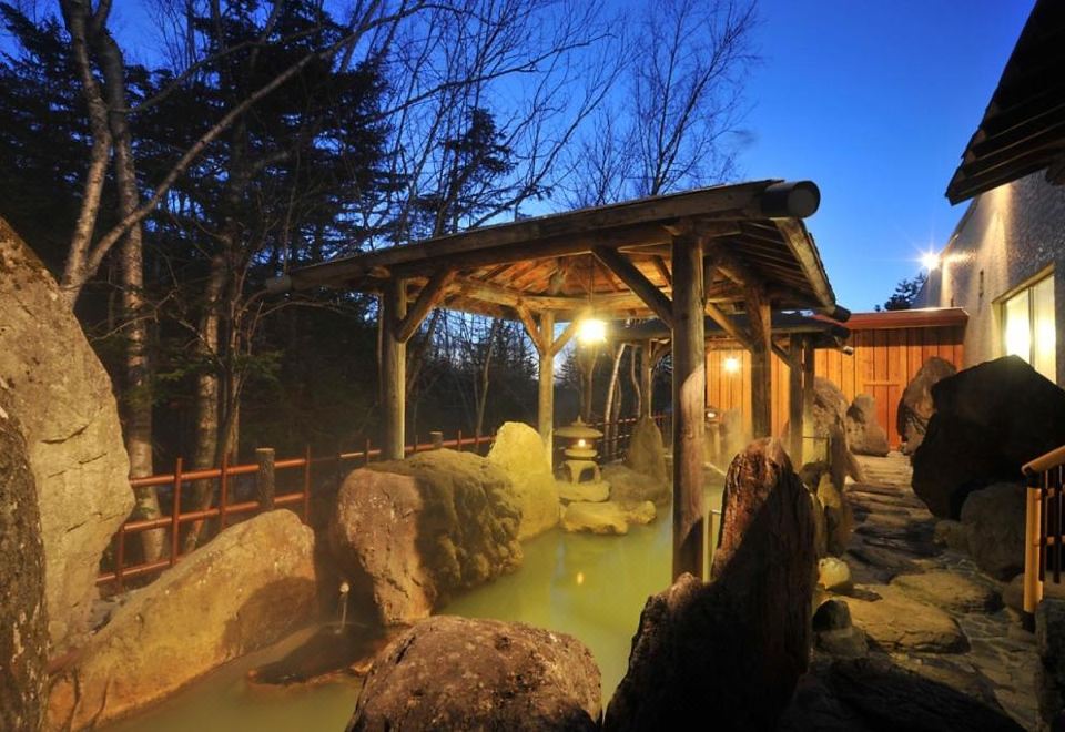 모리노시즈쿠 린 호텔 전경 또는 주변 자연 경관