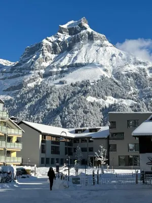 Grand Your Home with Common Kitchens with Self Check-IN Hotels in Engelberg