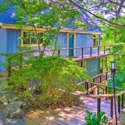 Mtn-View Gem in Lake Lure w/ Game Room & Fire Pit Hotel Exterior